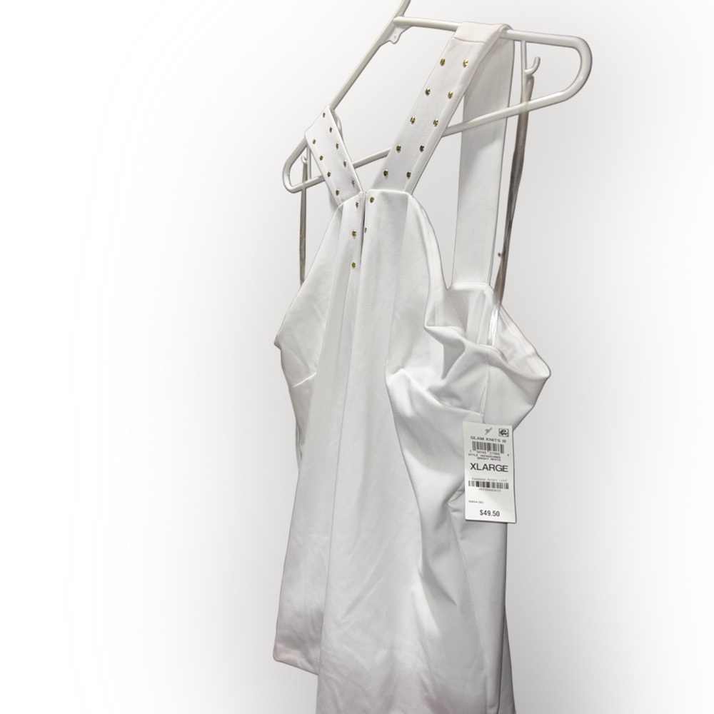 White Top With Gold Studs Brand New